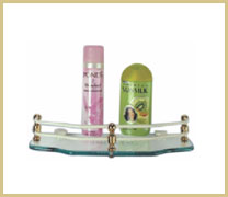 Zig Zag Glass Shelf